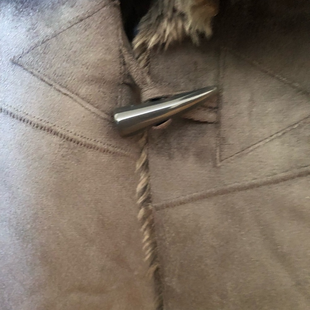 NEW Design History Faux Fur Grey Vest